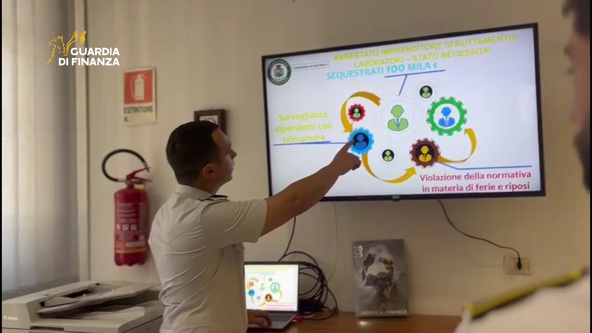 Ai domiciliari l’alcamese Caronna, lavoro nero e vessazioni l’accusa