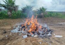 Rifiuti bruciati e liquidi oleosi sversati nel terreno, due sequestri a Mazara del Vallo