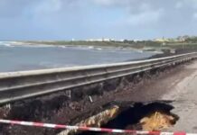 Cedimento sulla SP 20, strada chiusa: ecco i percorsi alternativi tra Trapani e l’hinterland